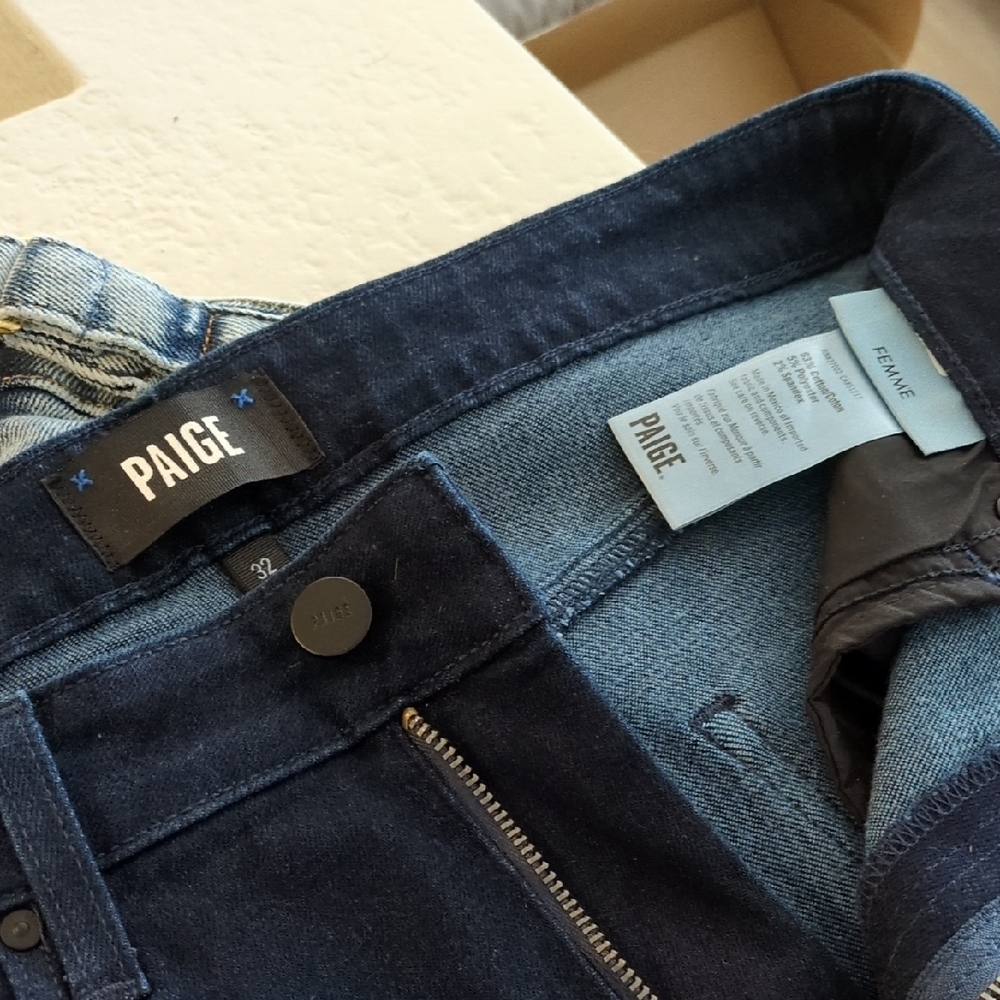 PAIGE Femme Blue Jeans